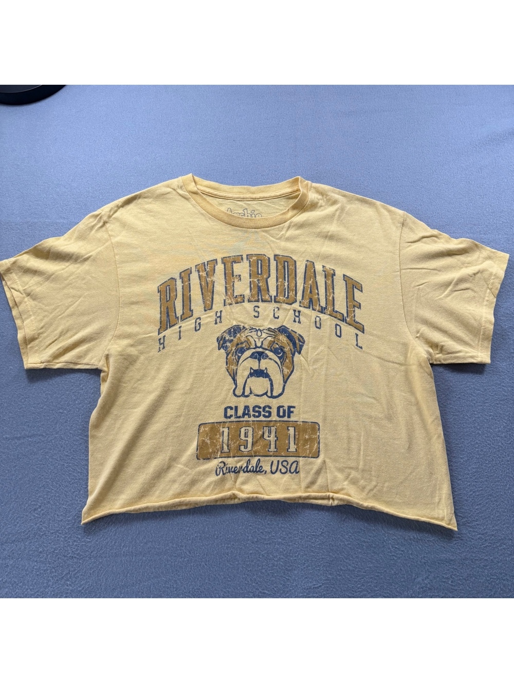 Archie Comics Riverdale High School Crop Graphic T-Shirt